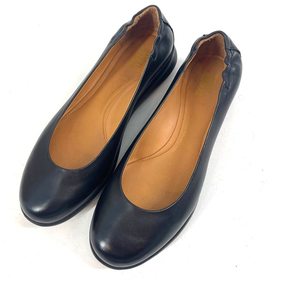 Samuel Hubbard Freedom Dance Black Leather Slip On Flats Women Size 8.5M - Picture 8 of 8